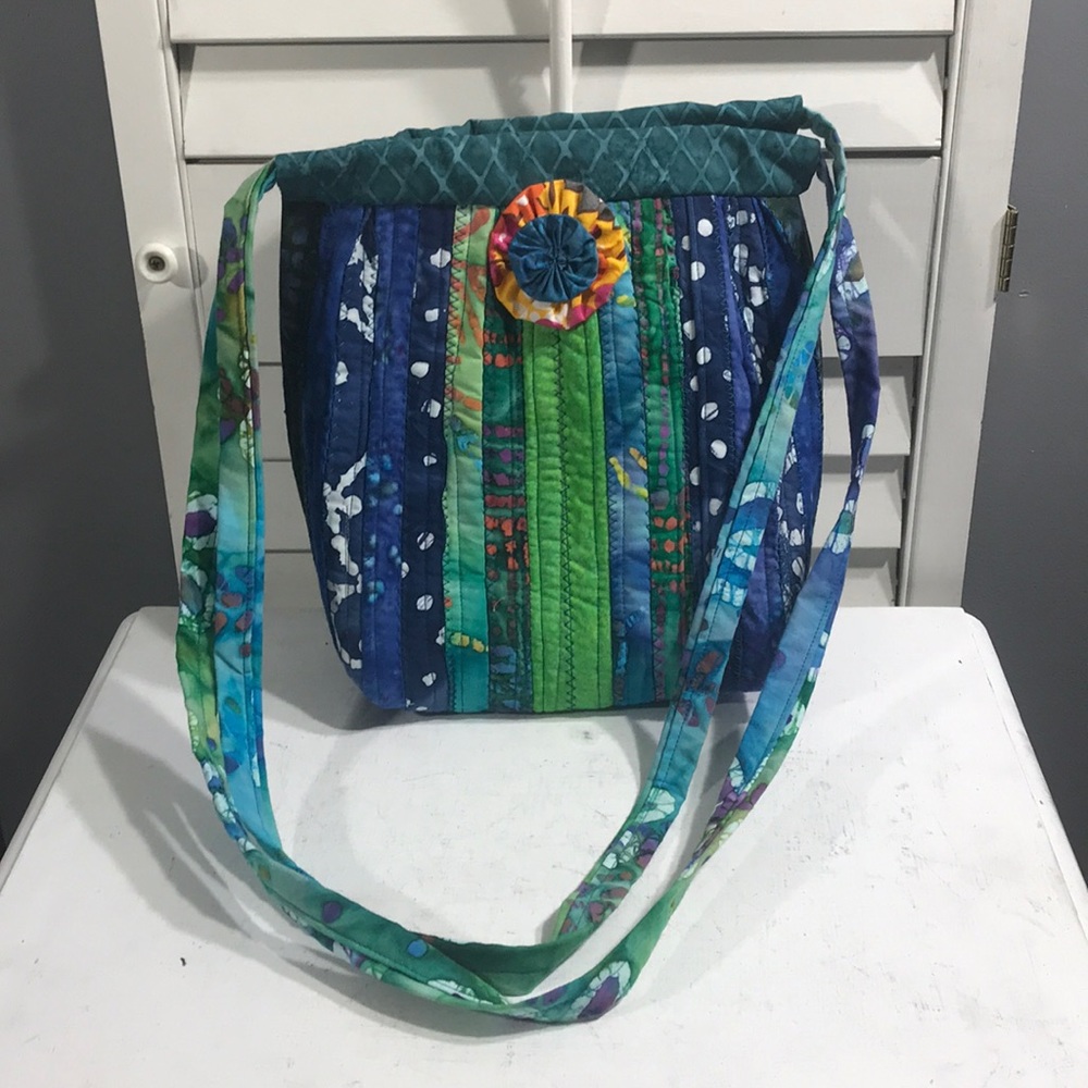 HAND CRAFTED QUILTED  PURSE FROM MY BOUTIQUE!